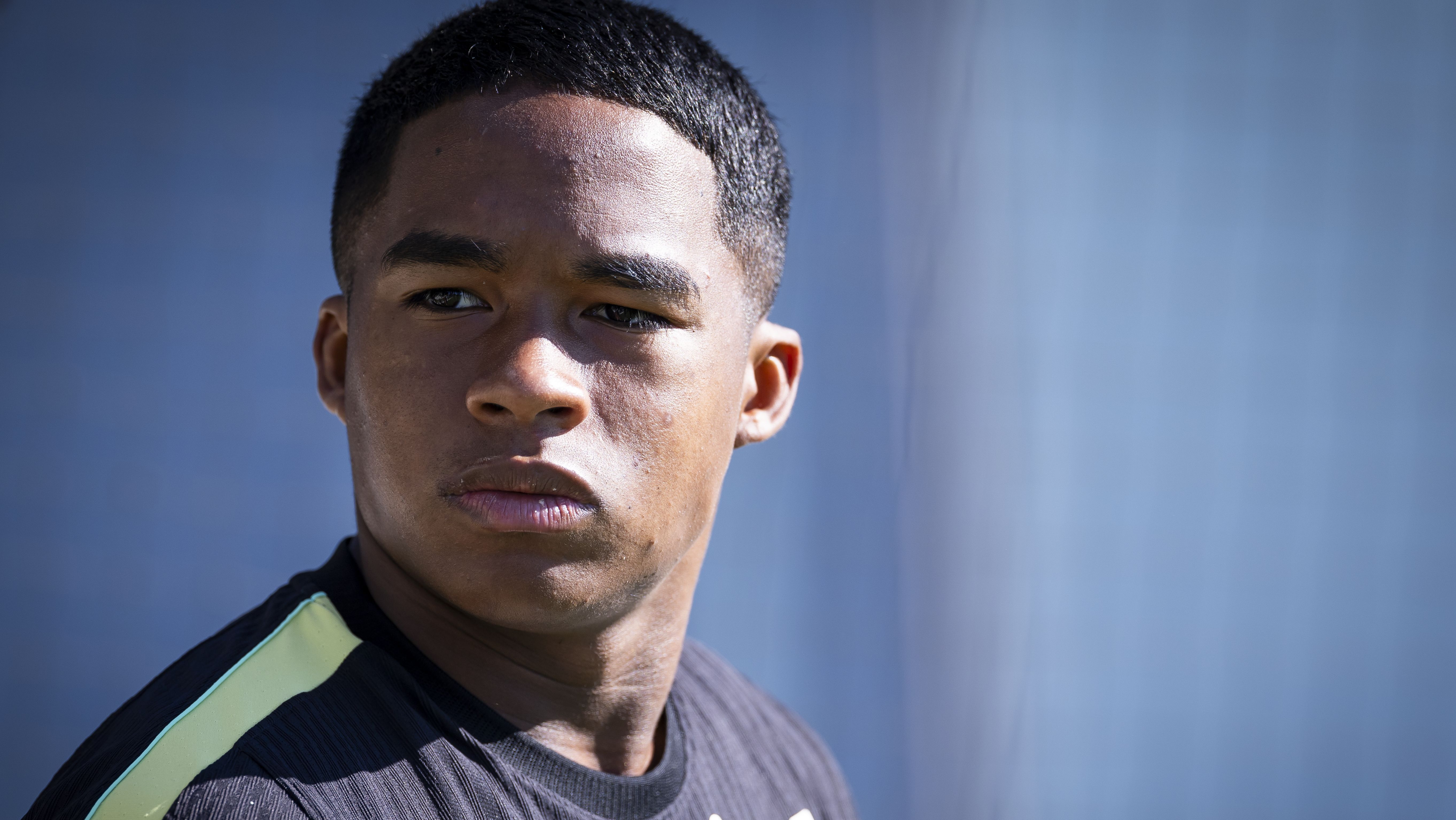 Endrick em treino da Seleção Brasileira