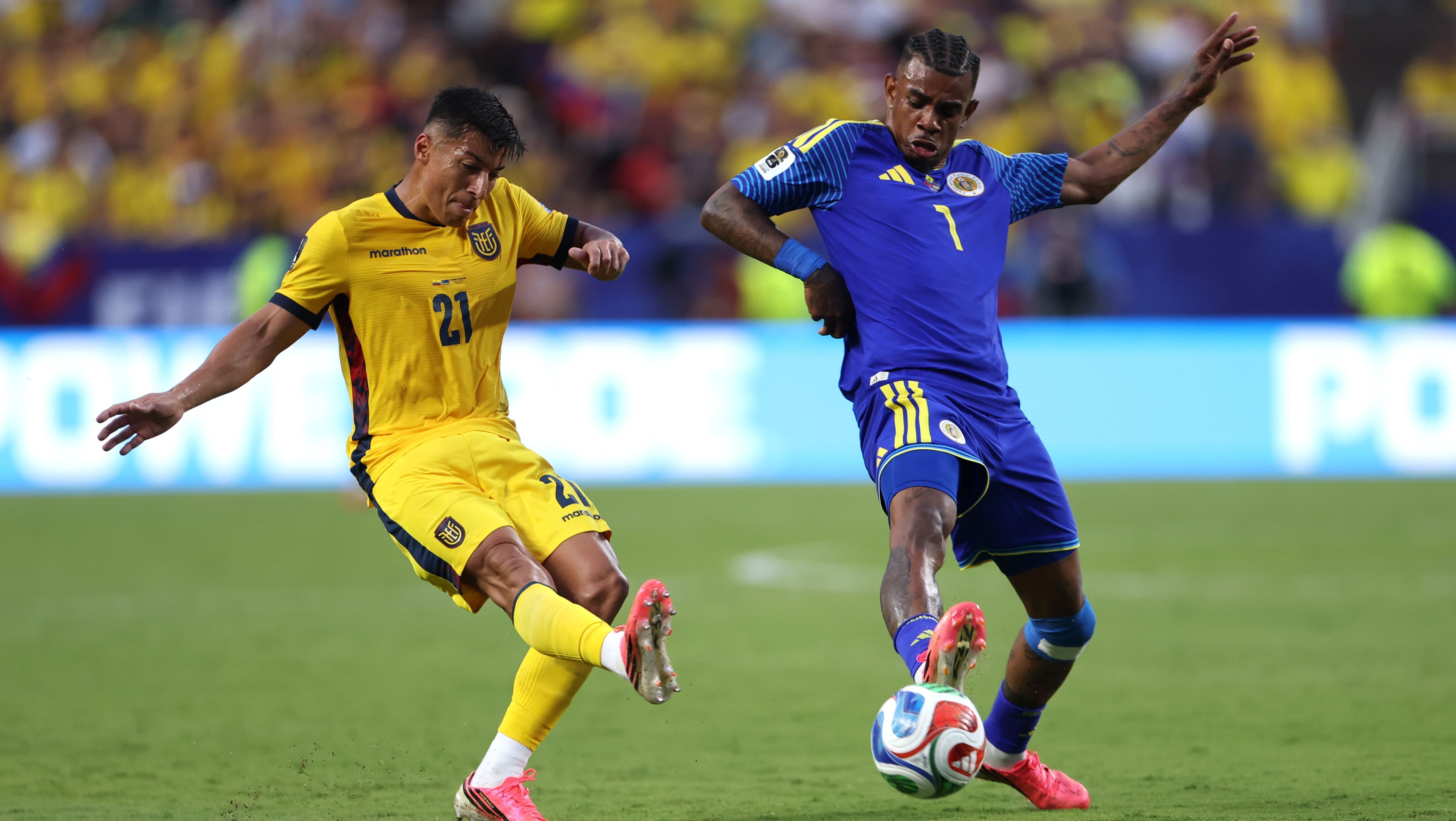Duelo entre Equador e Curaçao, válido pela segunda rodada da Copa do Mundo