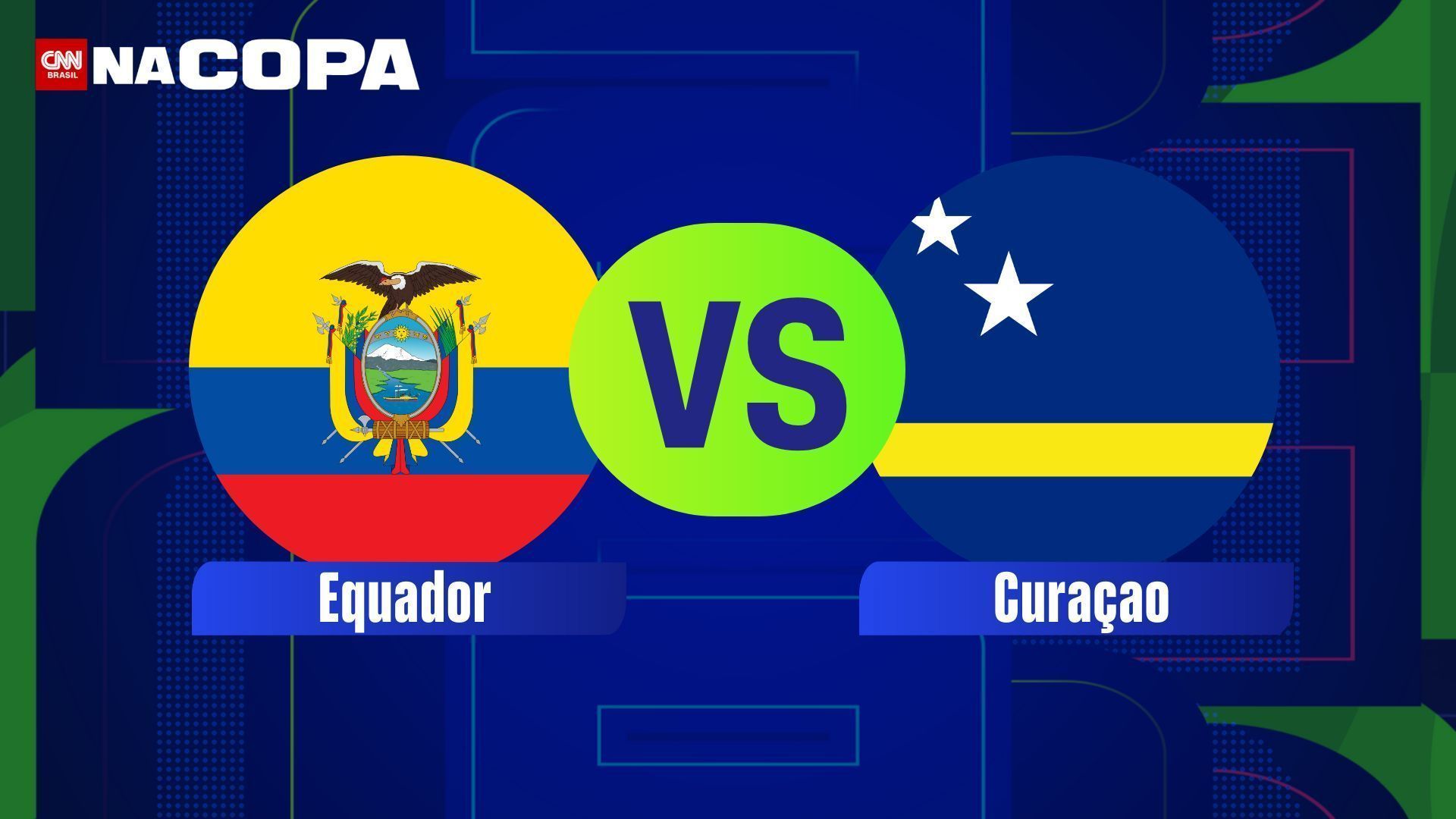 Equador e Curaçao se enfrentam pela segunda rodada da fase de grupos da Copa do Mundo; saiba horário e onde assistir