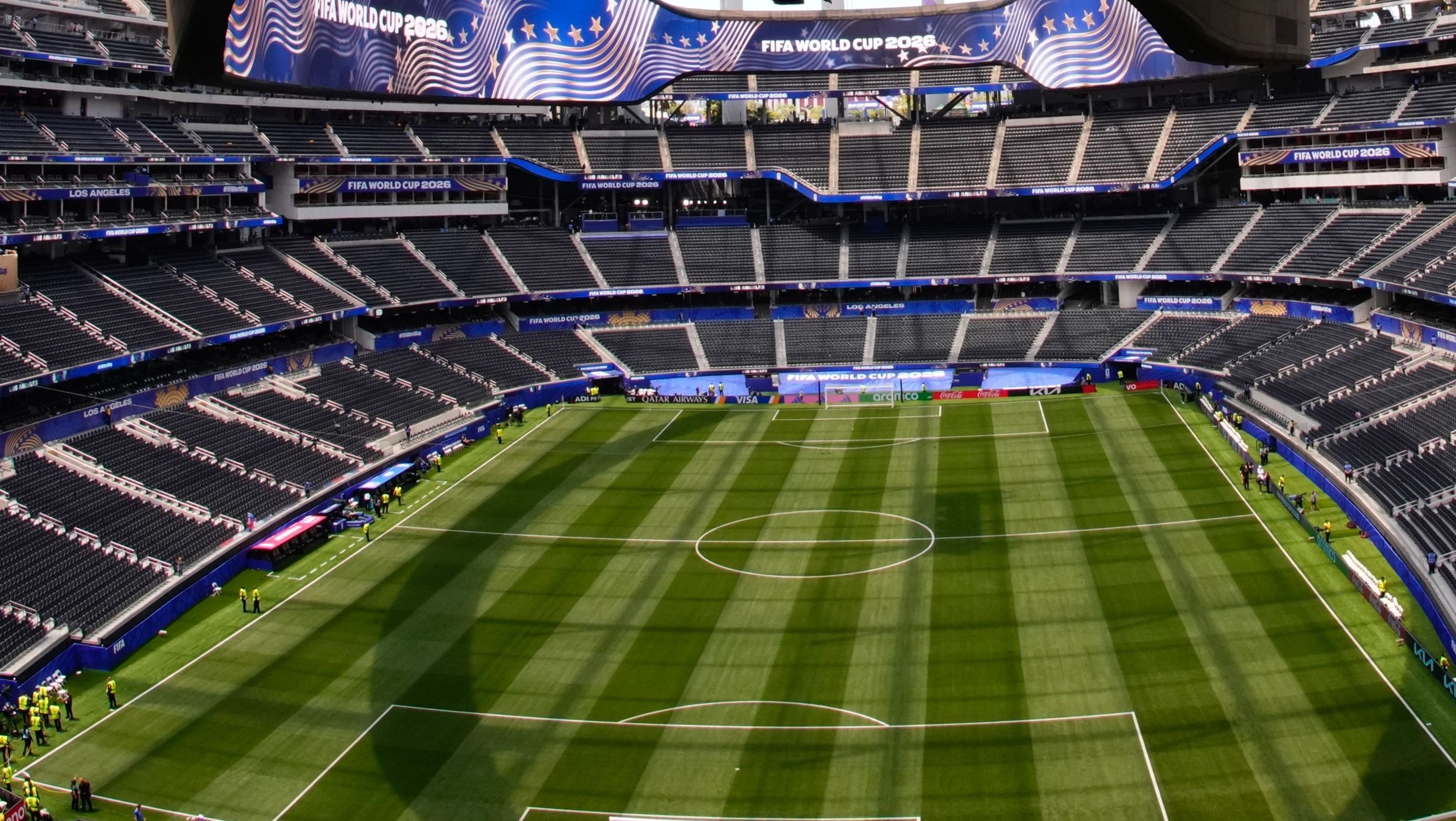 Estádio de Los Angeles, nos Estados Unidos