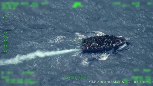 Setor de operações aéreas e marítimas do CBP
