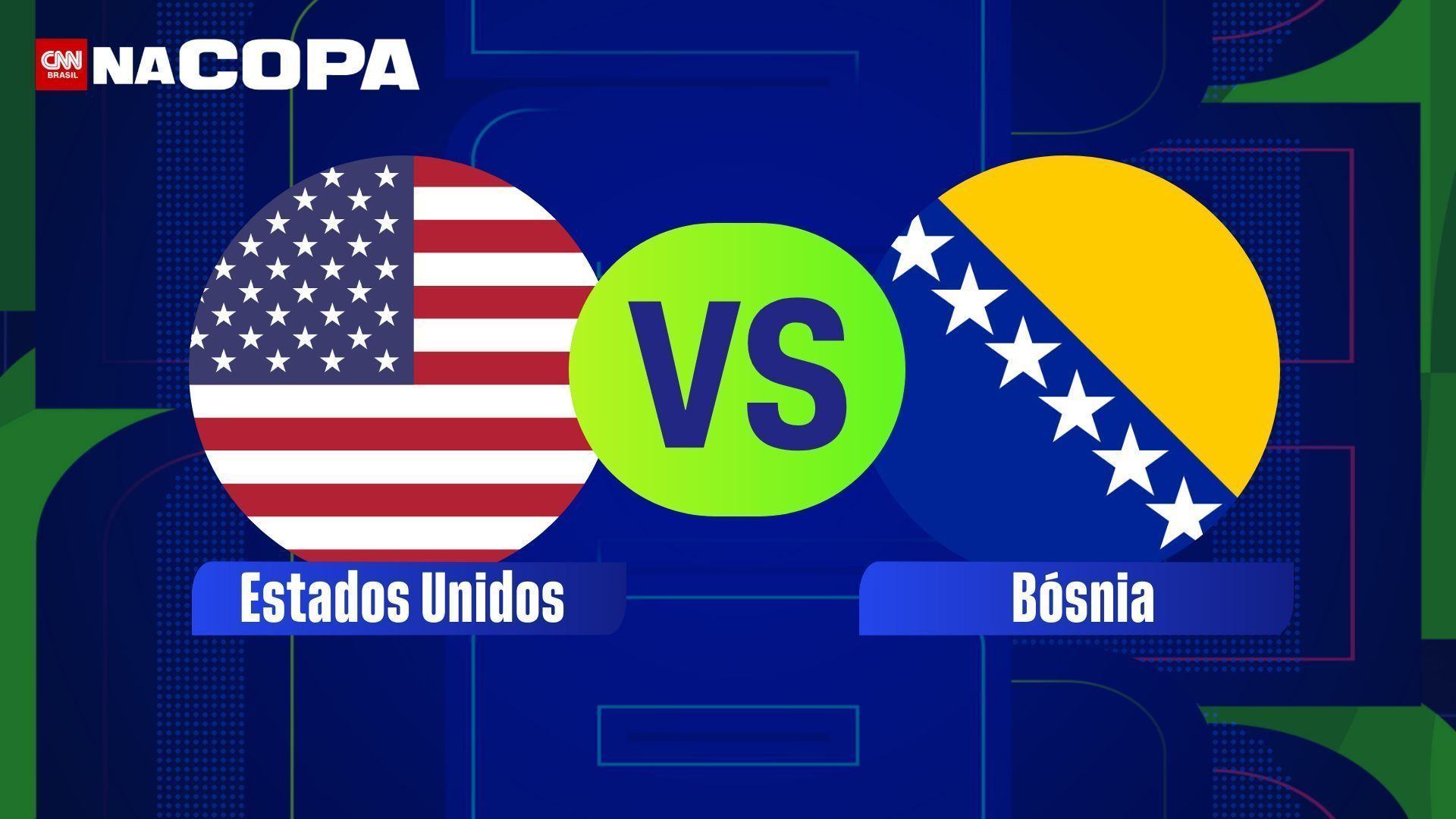 Estados Unidos e Bósnia se enfrentam pela segunda fase (16 avos de final) na Copa do Mundo; saiba horário e onde assistir
