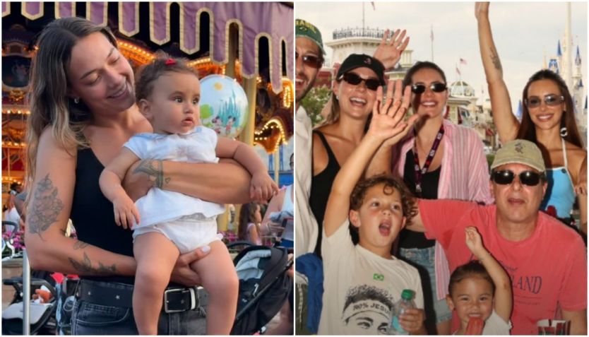 Ex e atual de Neymar curtem Disney juntas antes de possível estreia na Copa • Instagram / Bruna Biancardi
