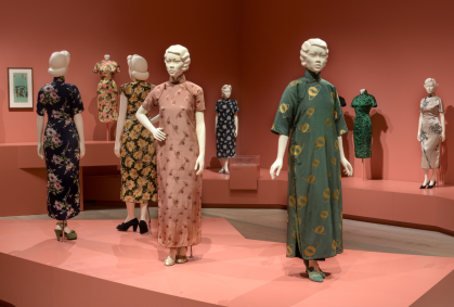 Rara coleção de cheongsams chineses é exibida em Los Angeles; veja fotos