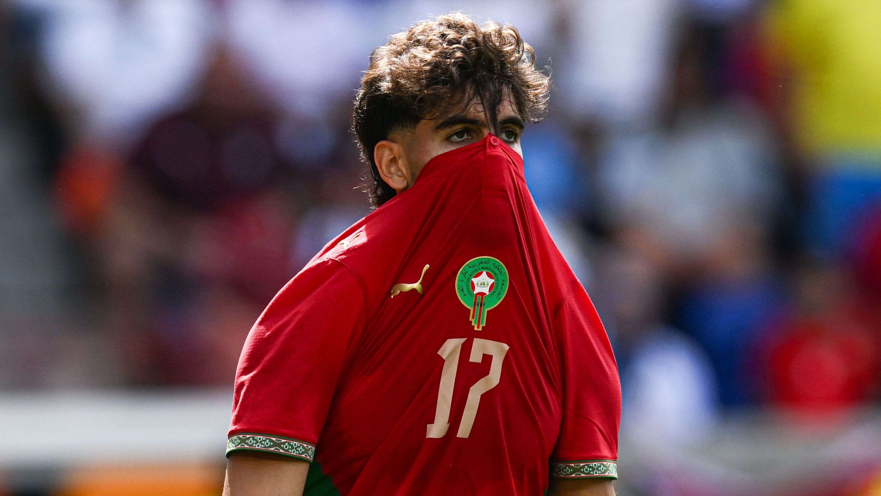 Abde Ezzalzouli se lesionou no amistoso entre Marrocos e Noruega e está fora da Copa