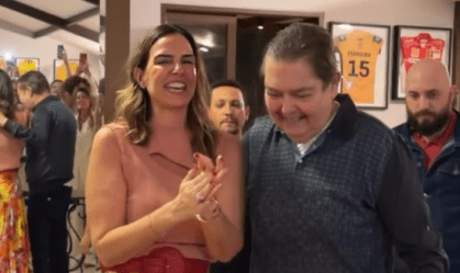 faustao e luciana
