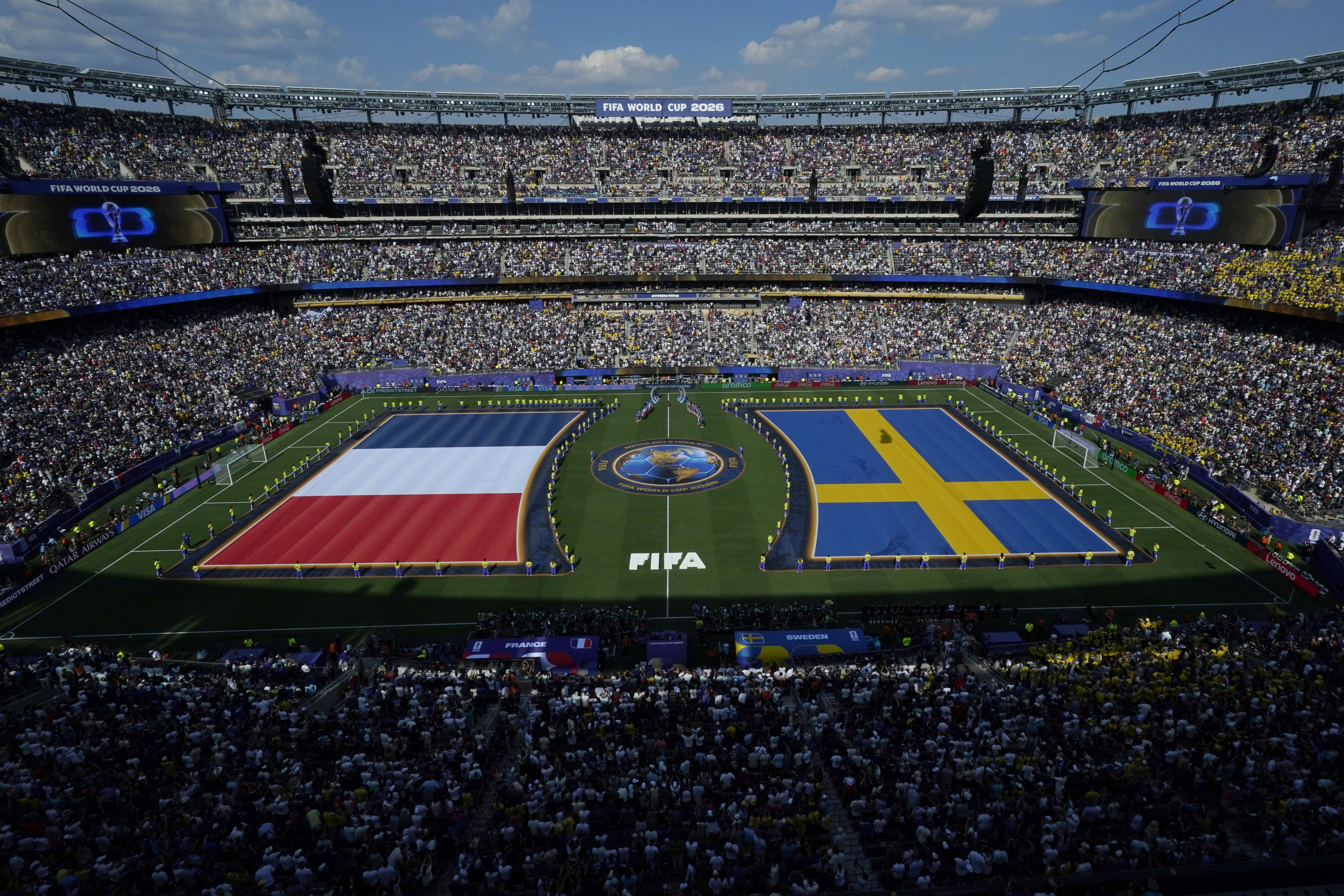 França x Suécia na Copa do Mundo