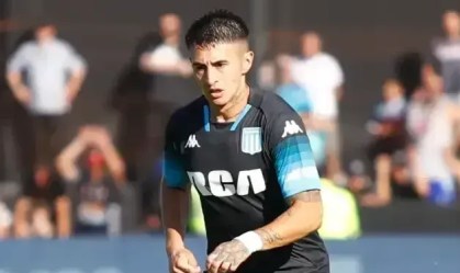 Gabriel Rojas em ação pelo Racing-ARG