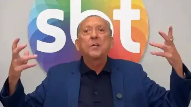 Galvão Bueno, narrador do SBT