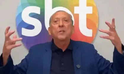 Galvão Bueno, narrador do SBT