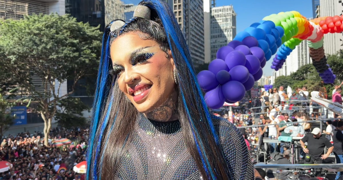 Gloria Groove celebra show na Parada do Orgulho LGBT+: “Sonho em realidade”