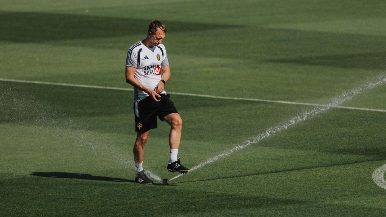 Graham Potter, treinador da Suécia na Copa do Mundo de 2026
