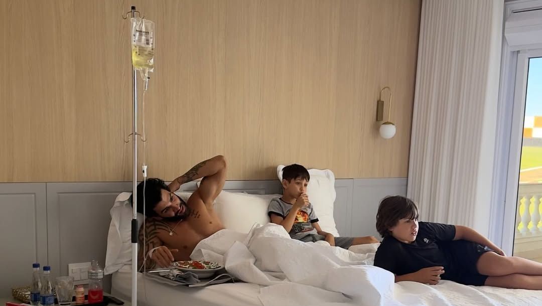 Gusttavo Lima cancelou um show por estar com intoxicação alimentar