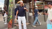 Após brilhar na Copa, Haaland passeia em Nova York e vai a lanchonete viral