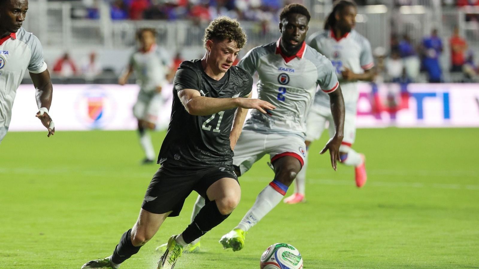 Partida entre Haiti e Nova Zelândia, válida pela preparação à Copa do Mundo de 2026