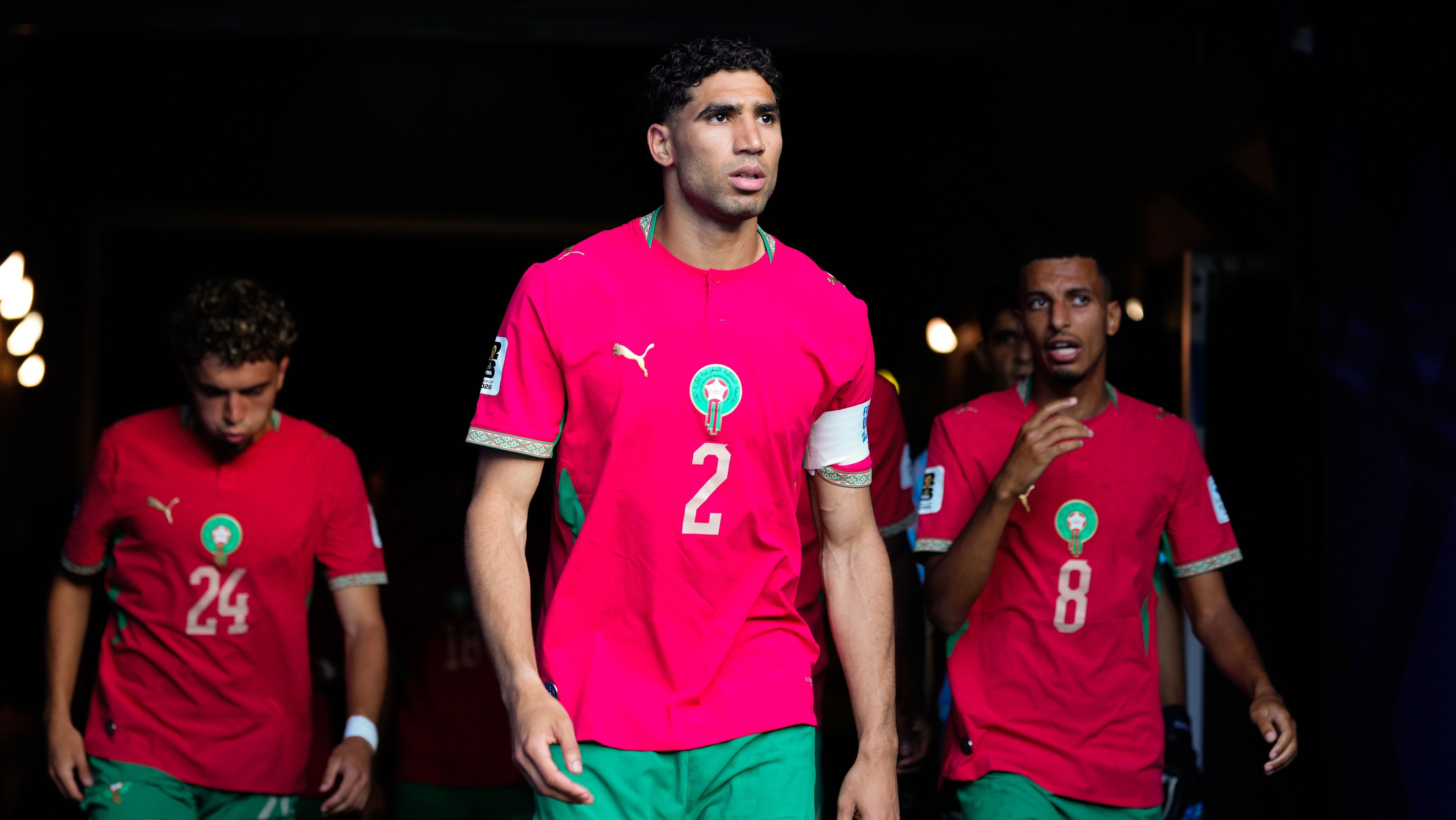 Hakimi é o grande líder da geração marroquina