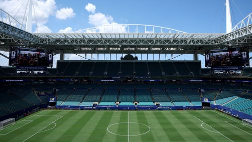 Hard Rock Stadium. em Miami, na Flórida