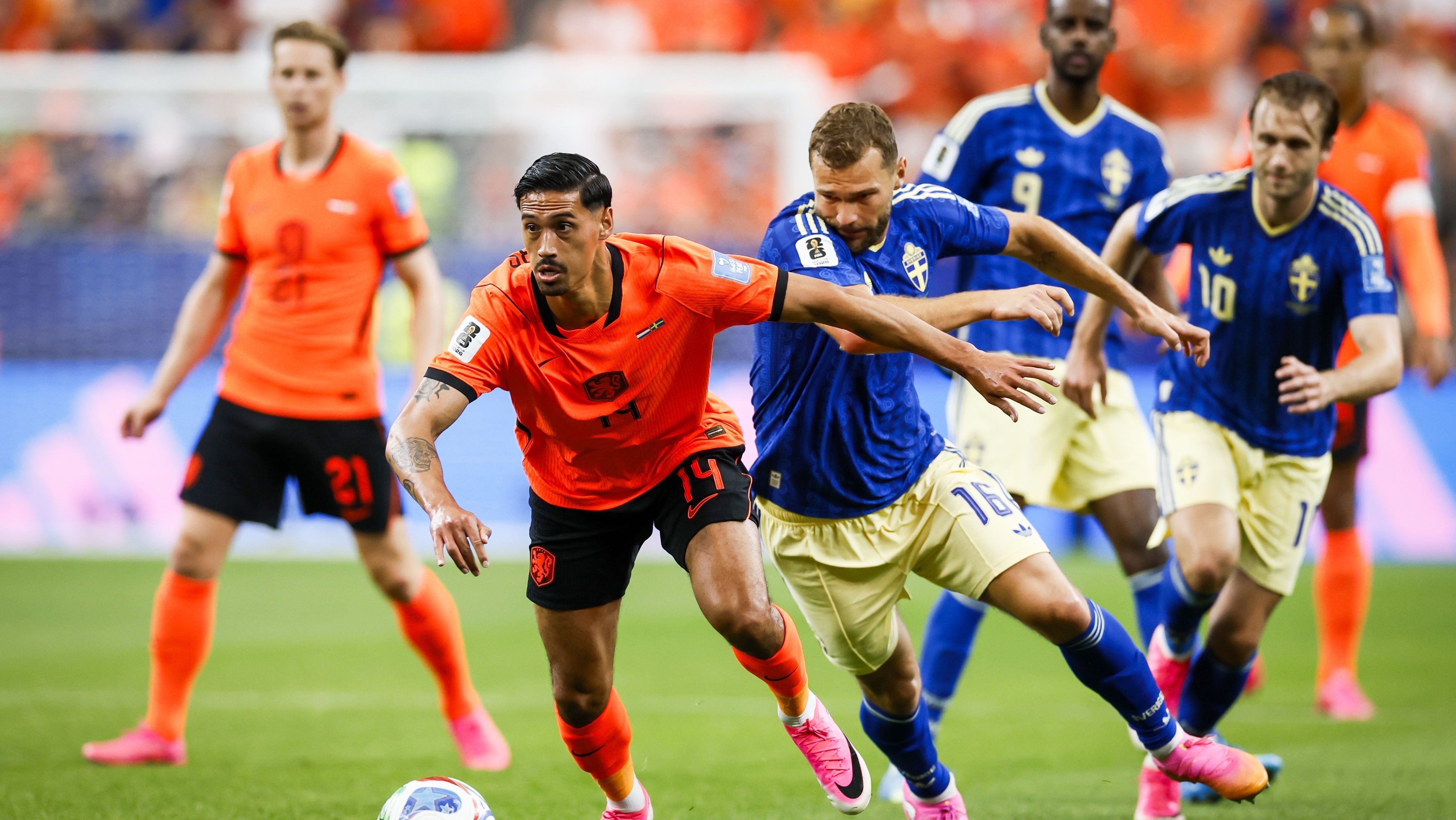 Imagem ilustrativa sobre Holanda x Suécia: onde assistir e escalações do jogo da Copa do Mundo