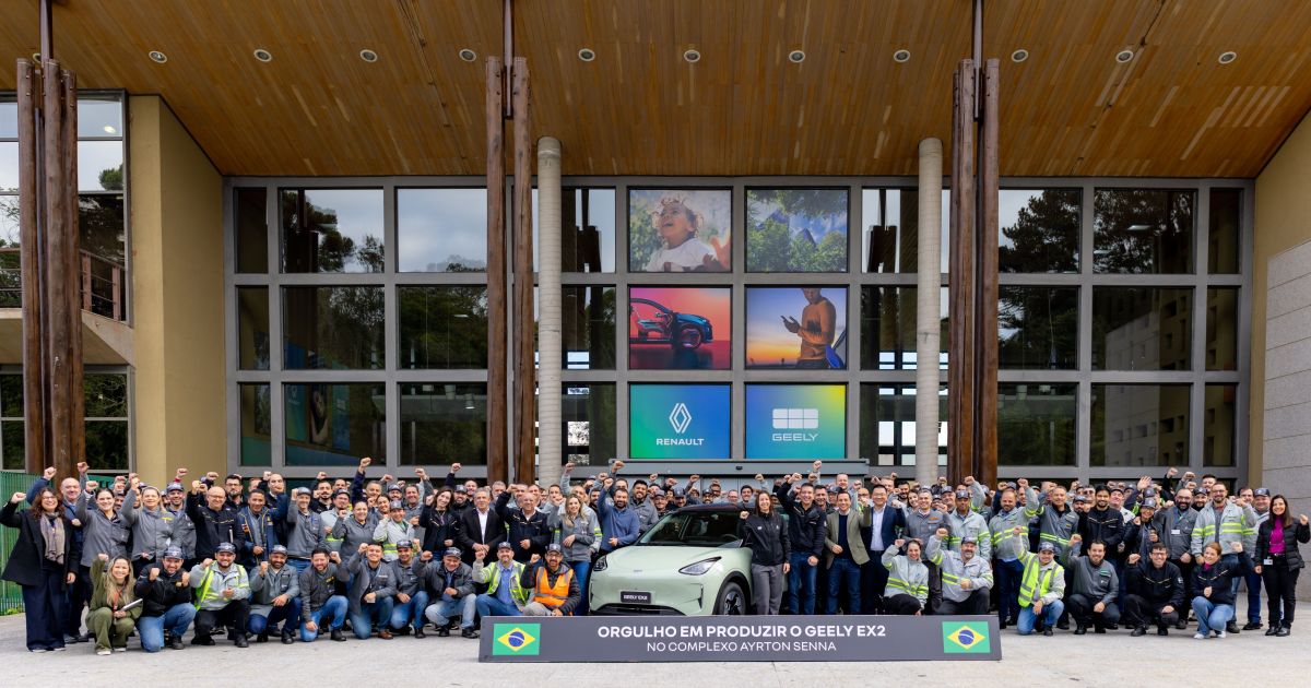 Geely EX2 será produzido no Complexo Ayrton Senna ainda em 2026