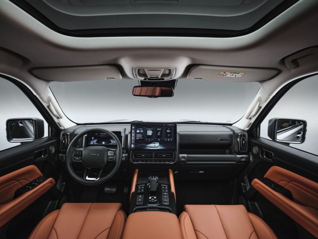 Interior do novo Haval H9 Selection • Divulgação