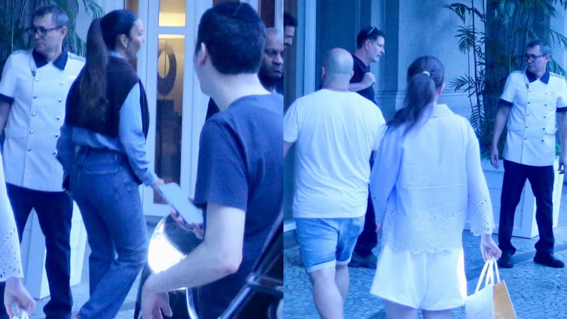 Ivete Sangalo foi vista deixando hotel com suposto namorado • Thiago Martins/AgNews