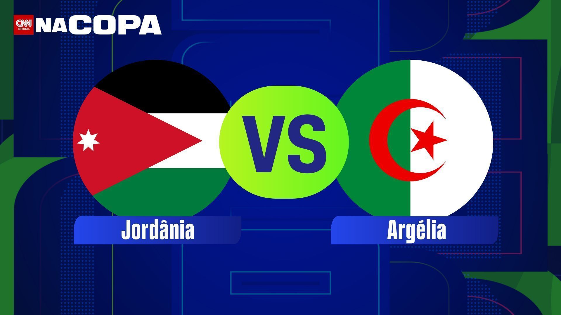 Jordânia e Argélia se enfrentam pela segunda rodada da fase de grupos da Copa do Mundo; saiba horário e onde assistir