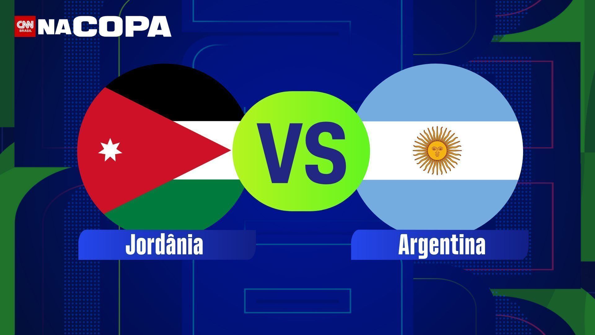 Jordânia e Argentina se enfrentam pela terceira rodada da fase de grupos da Copa do Mundo; saiba horário e onde assistir
