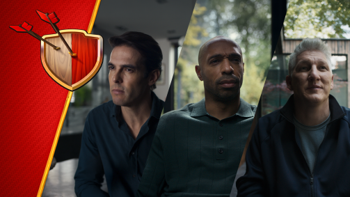 Kaká, Henry e Schweinsteiger participaram de ação de jogo online