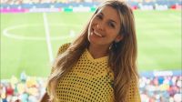 Lívia Andrade celebra 43 anos com goleada do Brasil em estádio: "Presente"