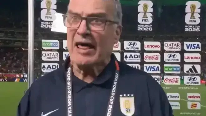 Marcelo Bielsa desabafa após eliminação do Uruguai na Copa do Mundo