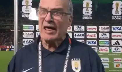 Imagem de destaque do post: Bielsa desabafa após queda do Uruguai na Copa: "O que deixo é nada"