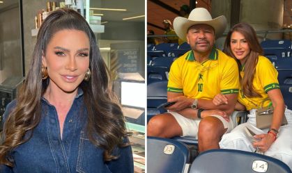 Mariane Bernardi é a atual namorada de Neymar Pai