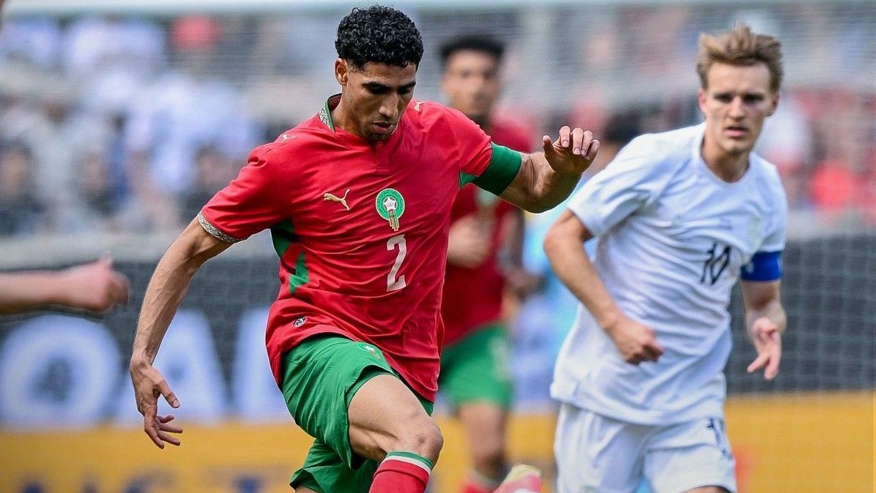 Partida entre Marrocos e Noruega, válida como amistoso preparatório à Copa do Mundo de 2026