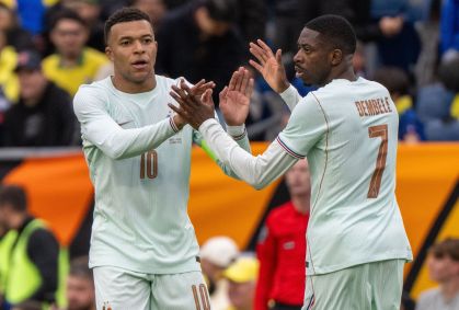 Mbappé e Dembélé se aproximam de recorde histórico em Copas do Mundo