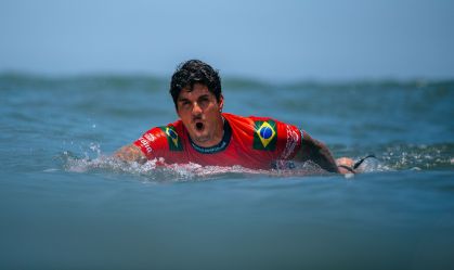 Gabriel Medina em ação