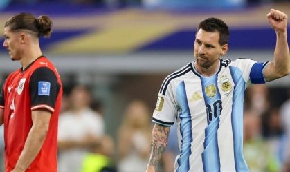 Imagem de destaque do post: Messi faz história, Argentina vence Áustria e vai ao mata-mata da Copa