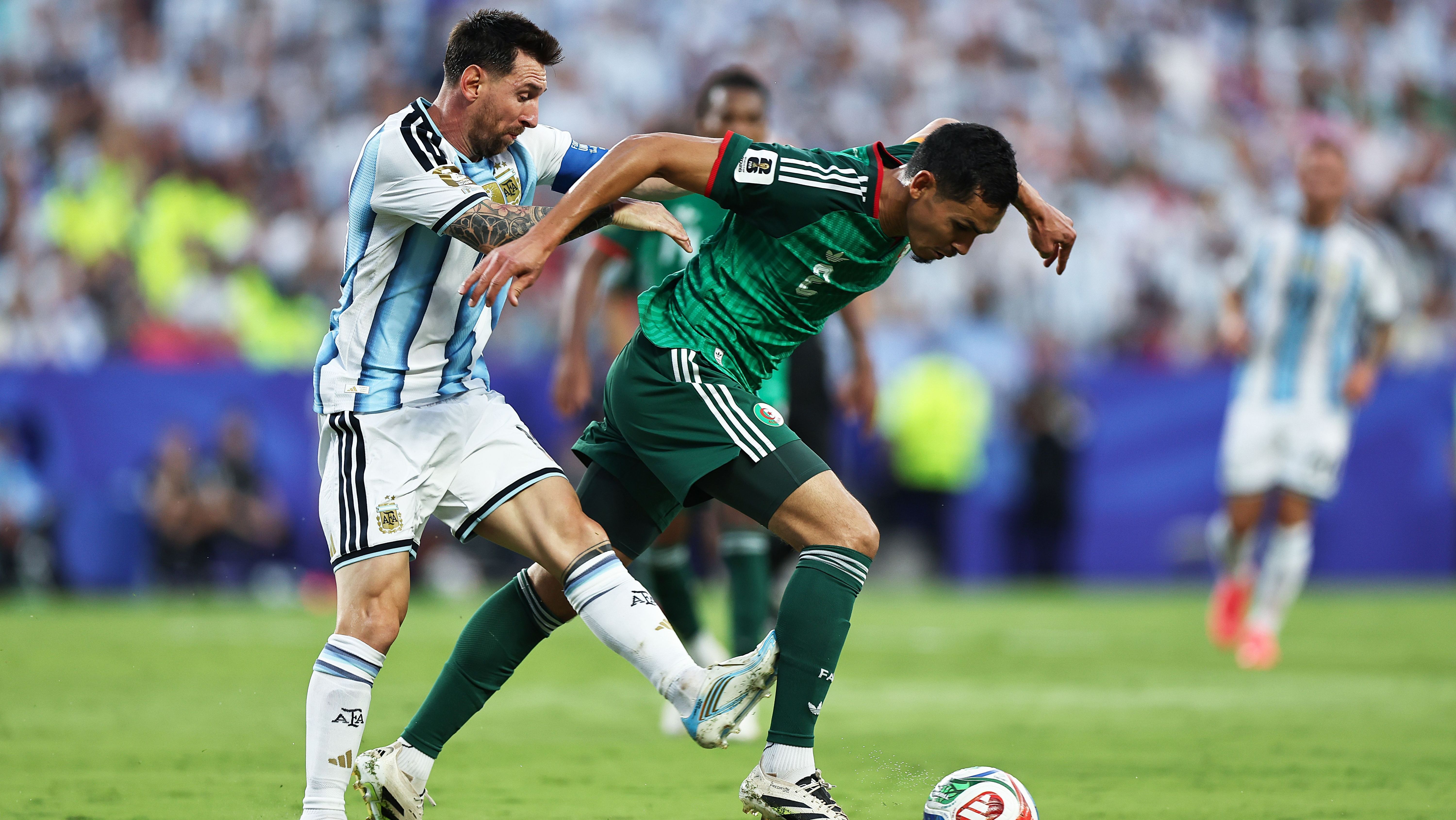 Messi fez falta em Aïssa Mandi e poderia ter sido expulso