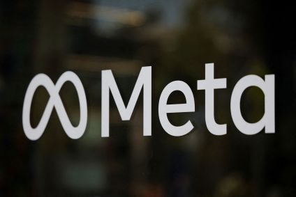 Logotipo da Meta no Meta Lab em Los Angeles, Califórnia, EUA, em 20 de maio de 2026