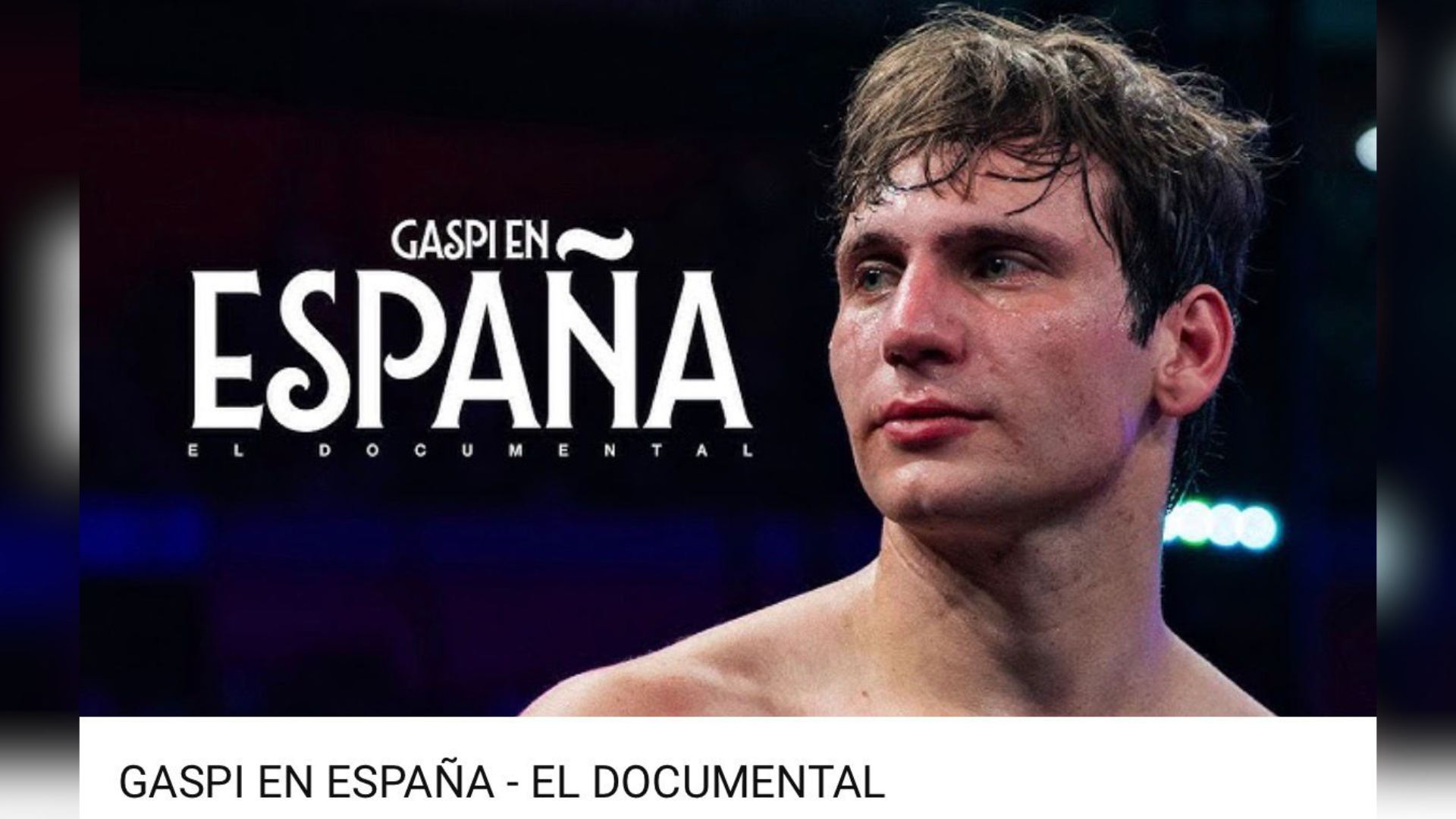 A última publicação de Gaspi no Youtube foi há oito meses. • Reprodução/Youtube