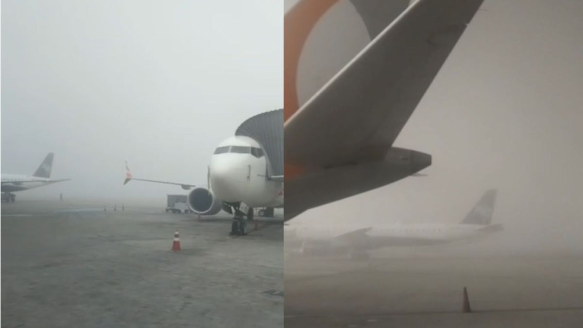 Avião arremete no Aeroporto do Galeão após aproximação de balão