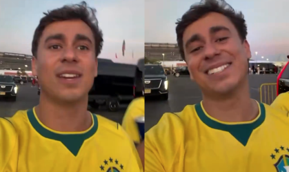 Imagem de destaque do post: Nikolas nega uso de verba pública em viagem para Copa e fala em "inveja"