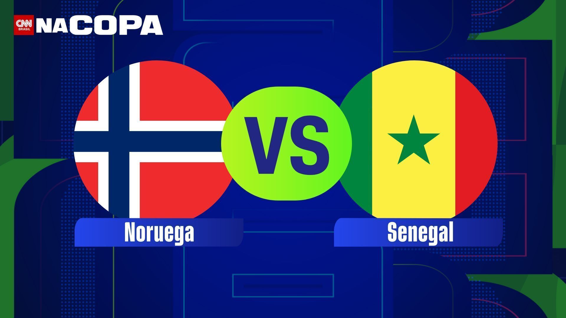 Noruega e Senegal se enfrentam pela segunda rodada da fase de grupos da Copa do Mundo; saiba horário e onde assistir