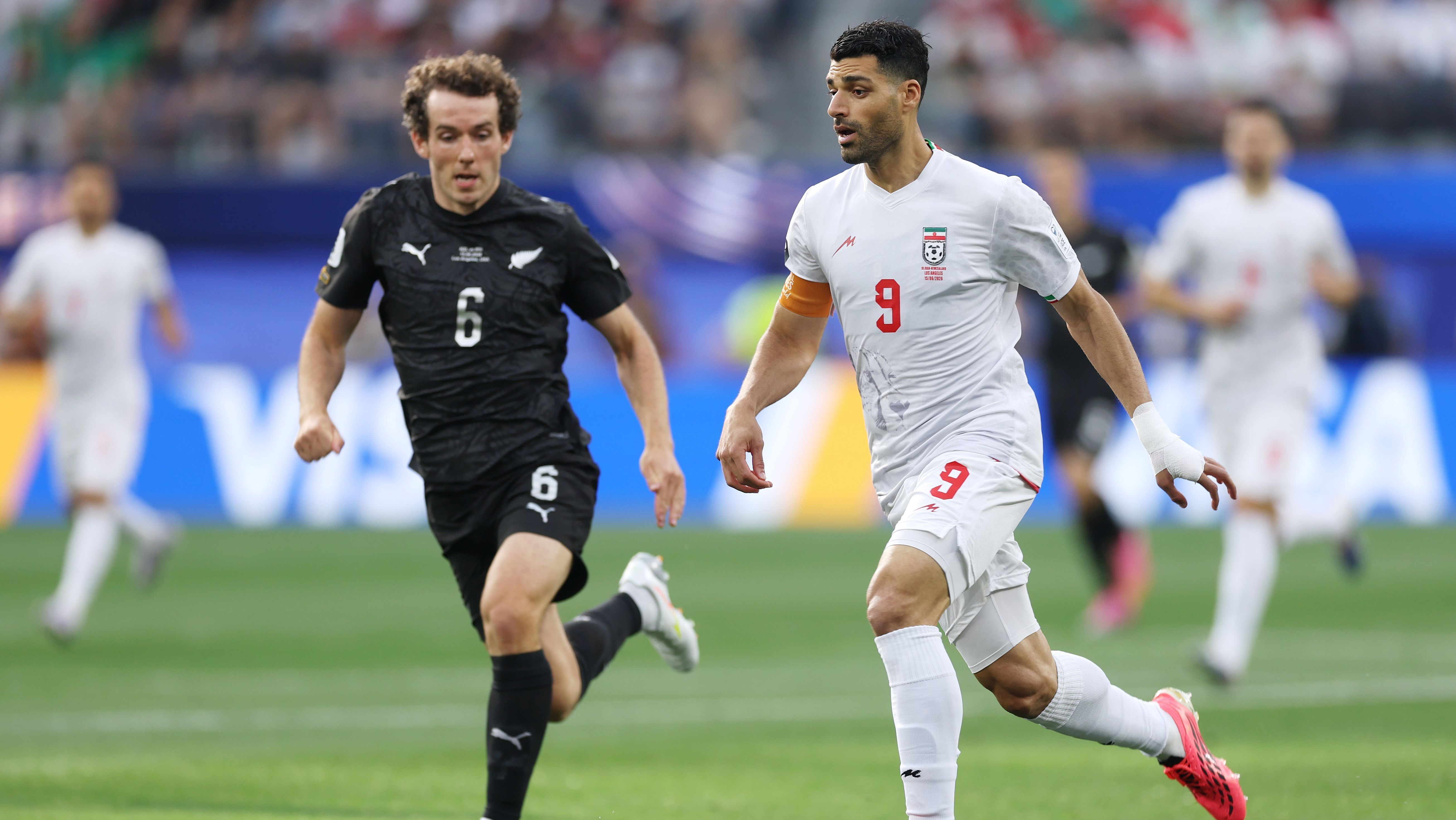 Partida entre Irã e Nova Zelândia, válida pela primeira rodada da Copa do Mundo