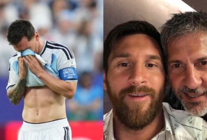 Família de Messi atualiza quadro de saúde do pai do jogador