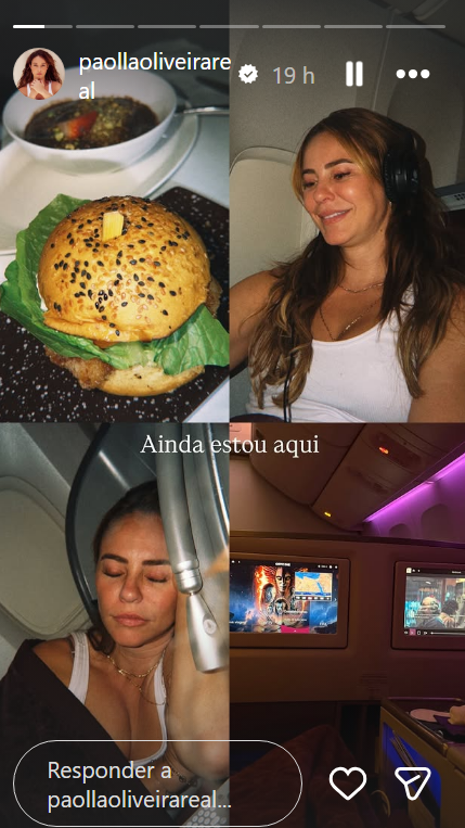 Paolla Oliveira em viagem à China • Instagram/ Paolla Oliveira