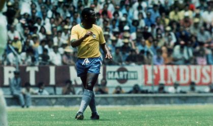 Pelé na Copa do Mundo de 1970