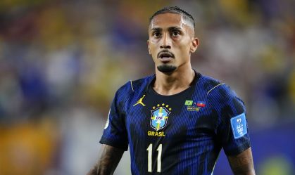 Raphinha, atacante da Seleção Brasileira