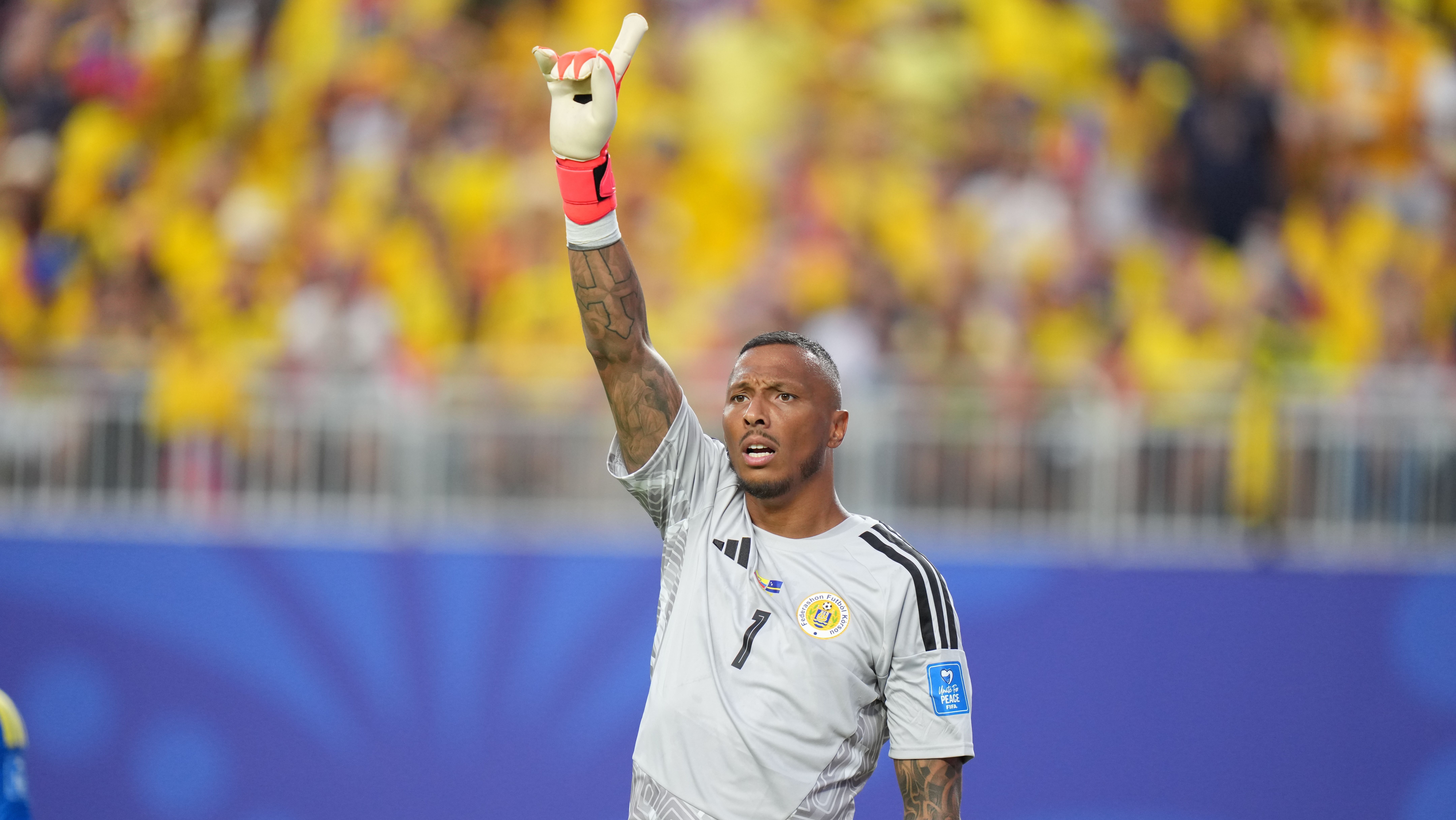 Eloy Room, goleiro de Curaçao na Copa do Mundo