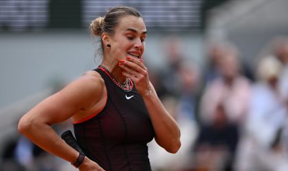 Aryna Sabalenka é eliminada de Roland Garros