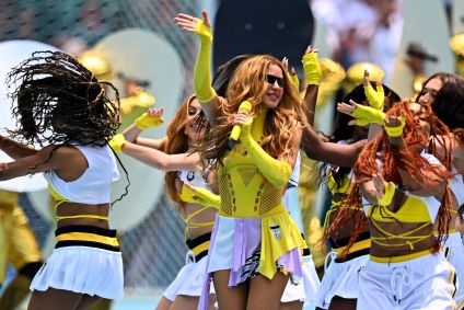 Shakira durante a abertura da Copa do Mundo 2026